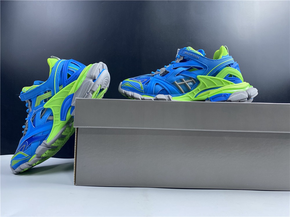 BLG TRACK 2 OPEN SNEAKER  BLUE/GREEN